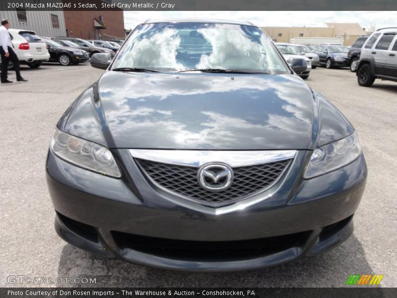 Steel Gray Metallic / Gray 2004 Mazda MAZDA6 s Sedan