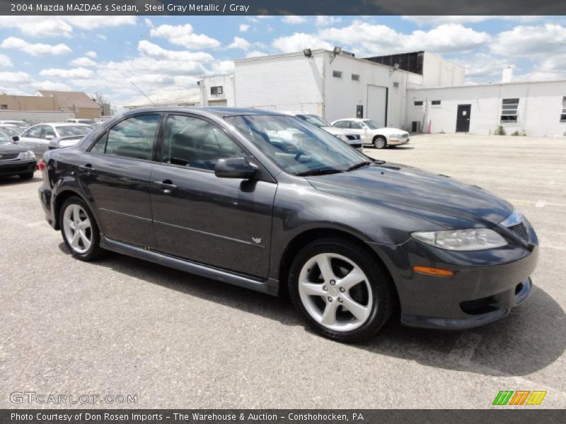 Front 3/4 View of 2004 MAZDA6 s Sedan