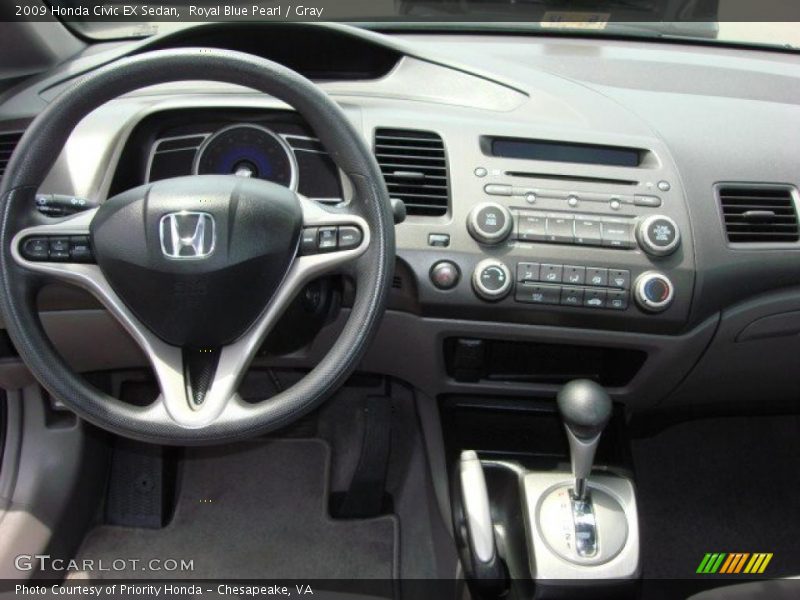 Dashboard of 2009 Civic EX Sedan