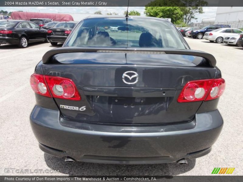 Steel Gray Metallic / Gray 2004 Mazda MAZDA6 s Sedan