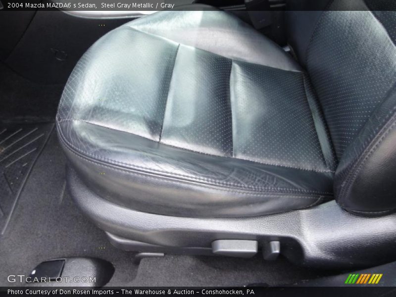 Steel Gray Metallic / Gray 2004 Mazda MAZDA6 s Sedan