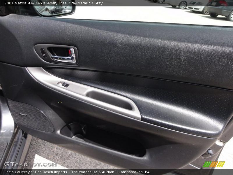 Steel Gray Metallic / Gray 2004 Mazda MAZDA6 s Sedan