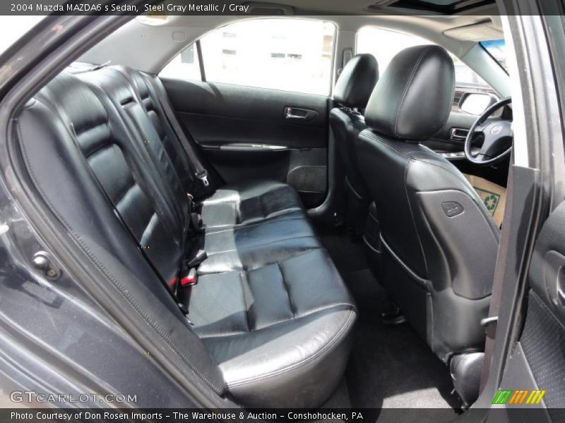 Steel Gray Metallic / Gray 2004 Mazda MAZDA6 s Sedan