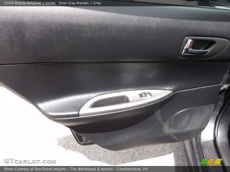 Steel Gray Metallic / Gray 2004 Mazda MAZDA6 s Sedan