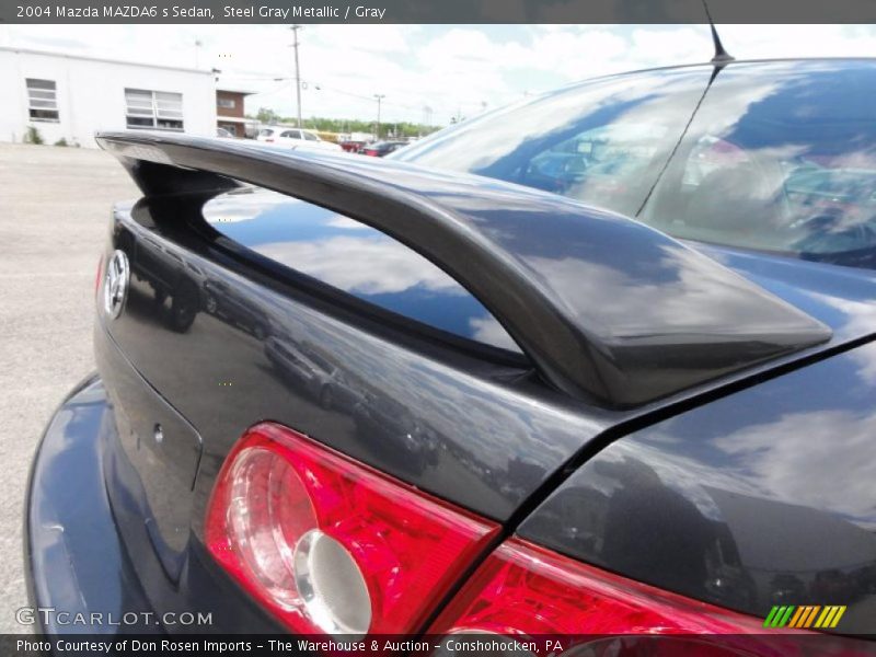 Steel Gray Metallic / Gray 2004 Mazda MAZDA6 s Sedan