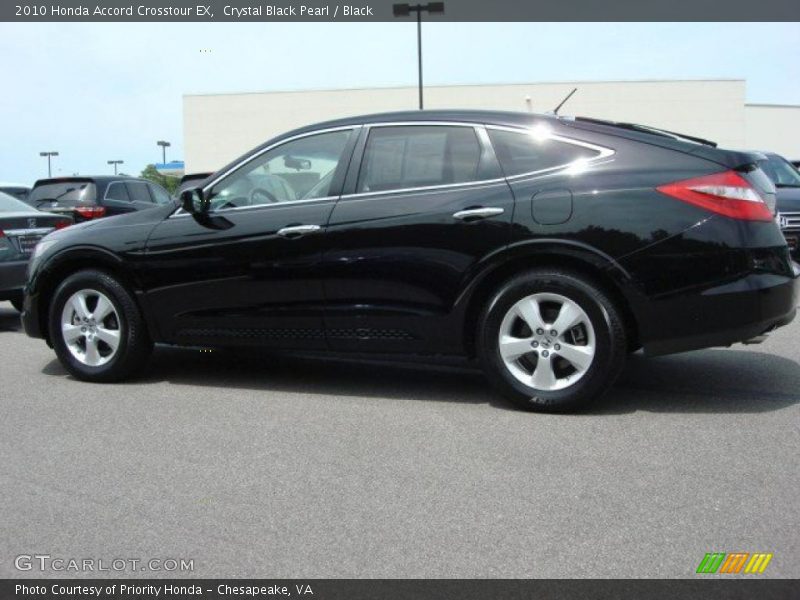 Crystal Black Pearl / Black 2010 Honda Accord Crosstour EX