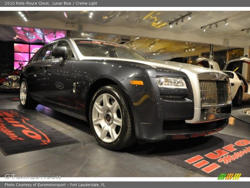 Lunar Blue / Creme Light 2010 Rolls-Royce Ghost