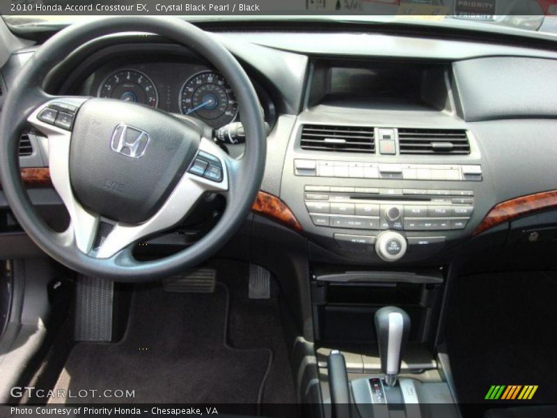 Dashboard of 2010 Accord Crosstour EX