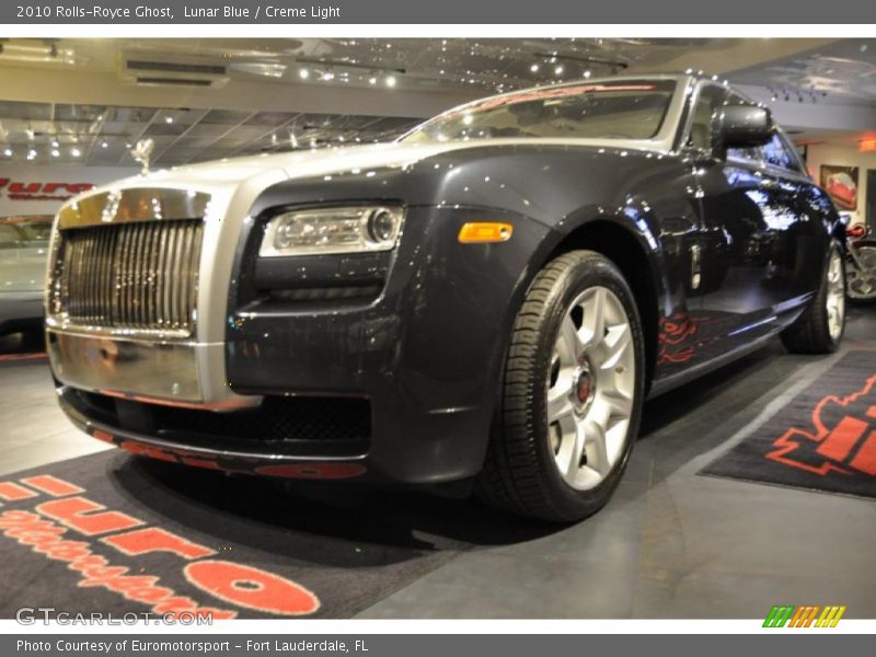 Lunar Blue / Creme Light 2010 Rolls-Royce Ghost
