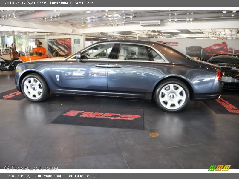 Lunar Blue / Creme Light 2010 Rolls-Royce Ghost