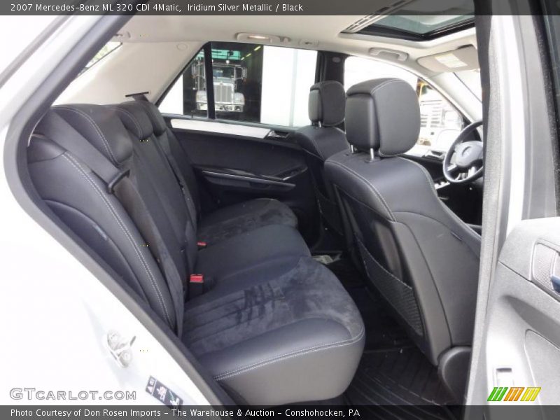  2007 ML 320 CDI 4Matic Black Interior