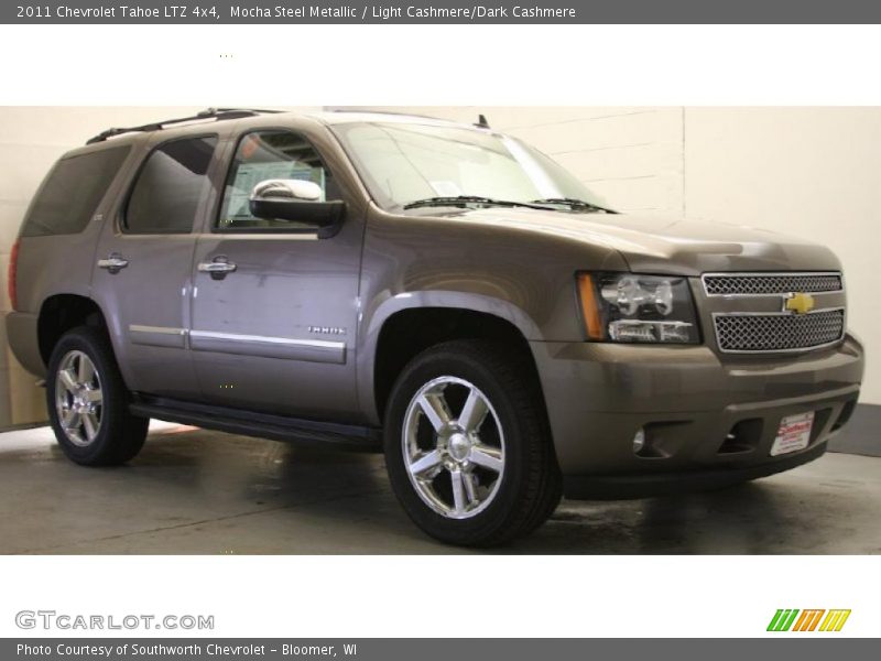 Mocha Steel Metallic / Light Cashmere/Dark Cashmere 2011 Chevrolet Tahoe LTZ 4x4