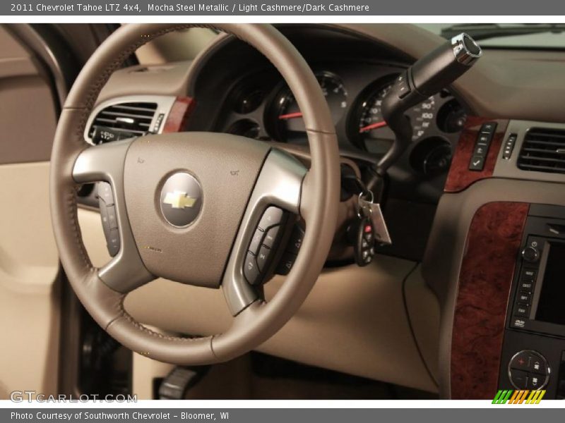 Mocha Steel Metallic / Light Cashmere/Dark Cashmere 2011 Chevrolet Tahoe LTZ 4x4