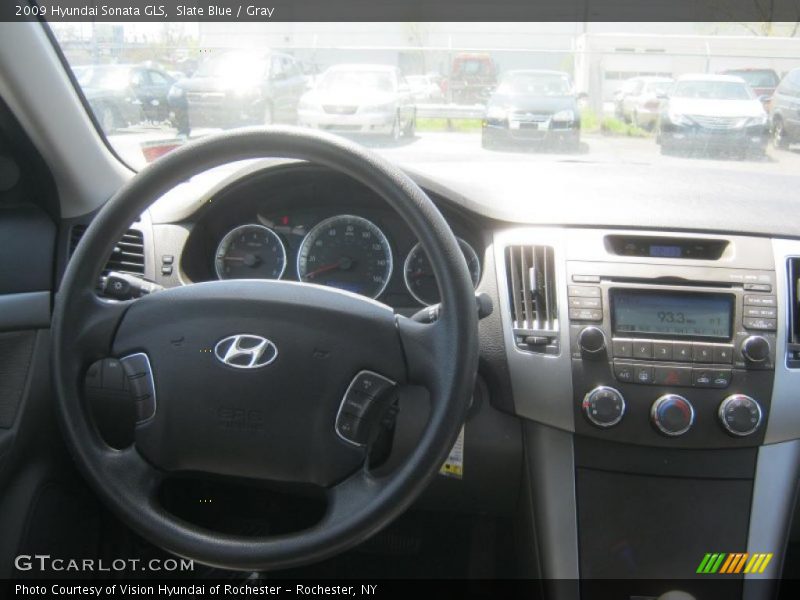 Slate Blue / Gray 2009 Hyundai Sonata GLS