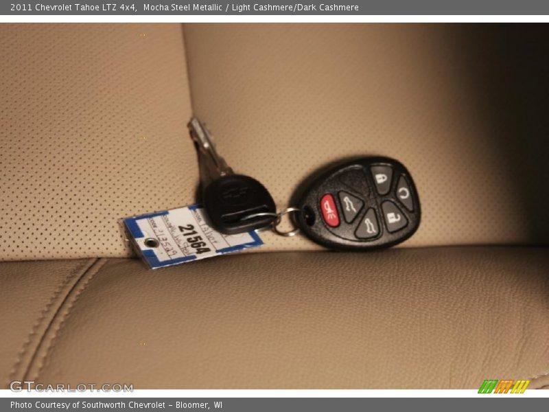 Mocha Steel Metallic / Light Cashmere/Dark Cashmere 2011 Chevrolet Tahoe LTZ 4x4