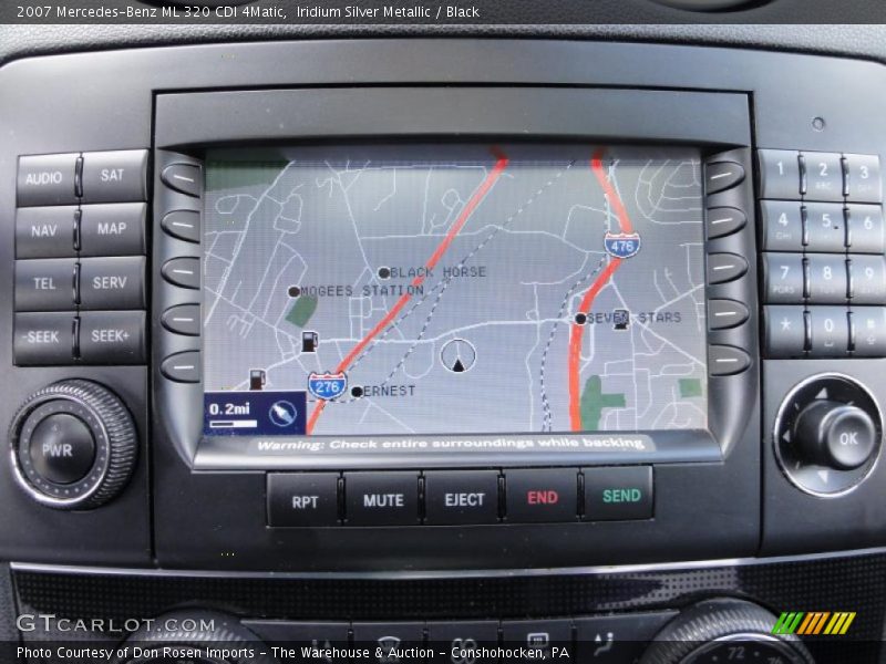 Navigation of 2007 ML 320 CDI 4Matic