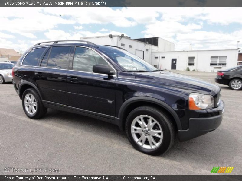 Magic Blue Metallic / Graphite 2005 Volvo XC90 V8 AWD