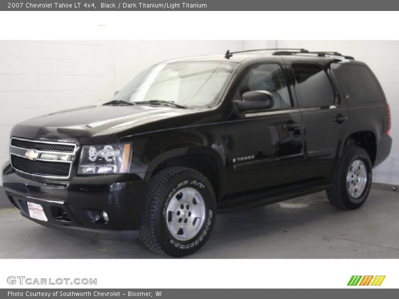 Black / Dark Titanium/Light Titanium 2007 Chevrolet Tahoe LT 4x4