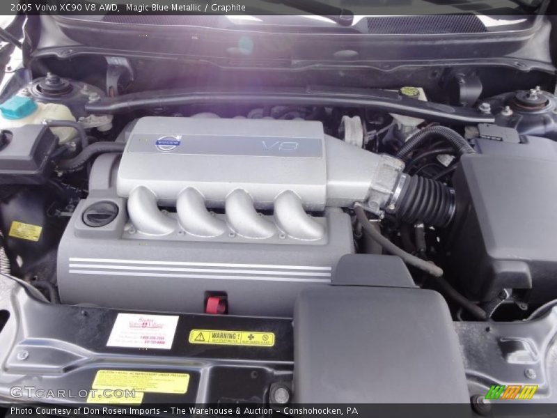  2005 XC90 V8 AWD Engine - 4.4 Liter DOHC 32-Valve V8