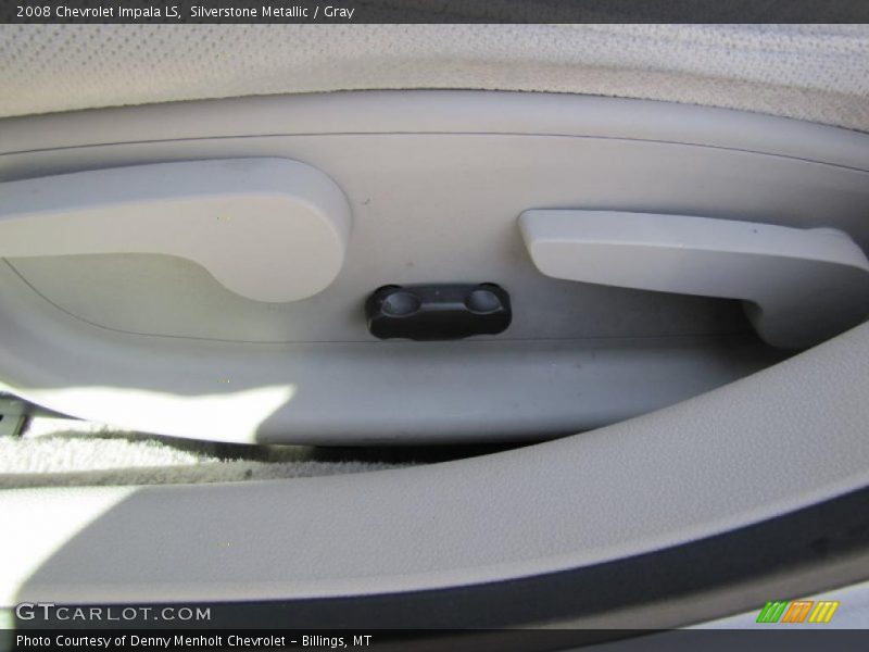 Silverstone Metallic / Gray 2008 Chevrolet Impala LS