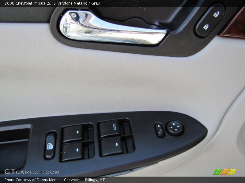 Silverstone Metallic / Gray 2008 Chevrolet Impala LS