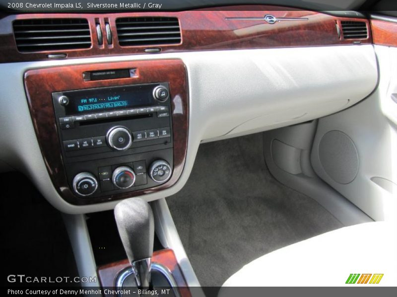 Silverstone Metallic / Gray 2008 Chevrolet Impala LS
