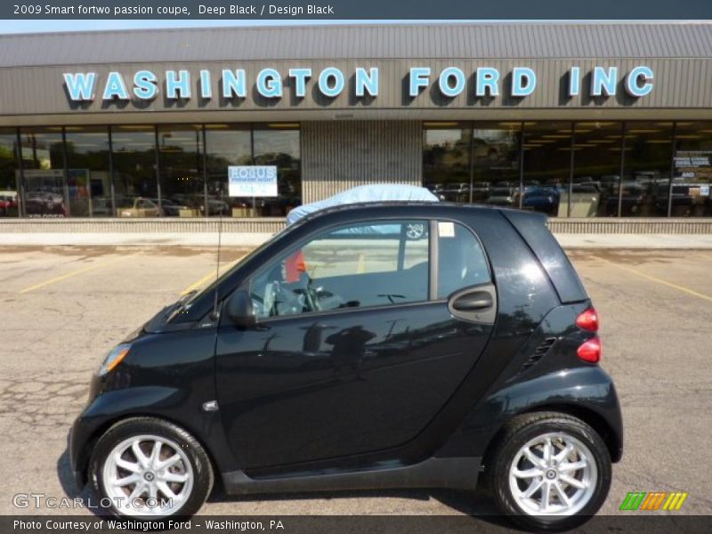 Deep Black / Design Black 2009 Smart fortwo passion coupe