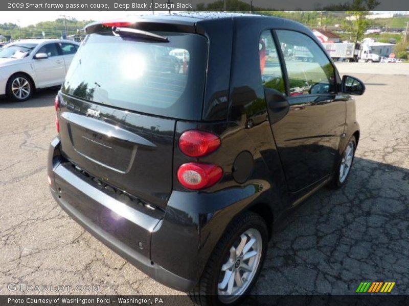 Deep Black / Design Black 2009 Smart fortwo passion coupe