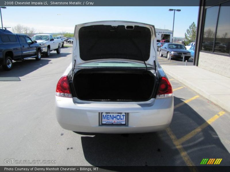 Silverstone Metallic / Gray 2008 Chevrolet Impala LS