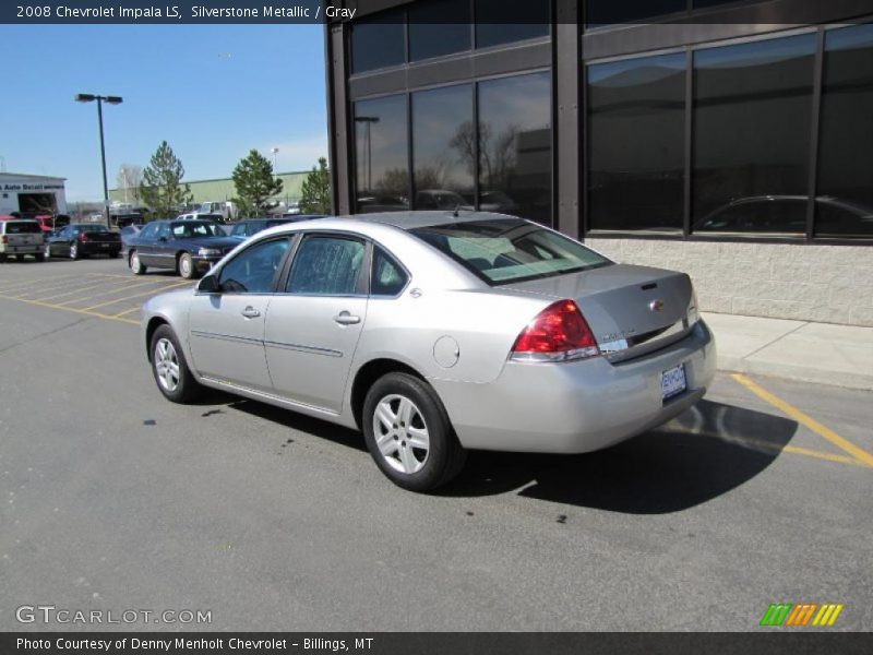 Silverstone Metallic / Gray 2008 Chevrolet Impala LS