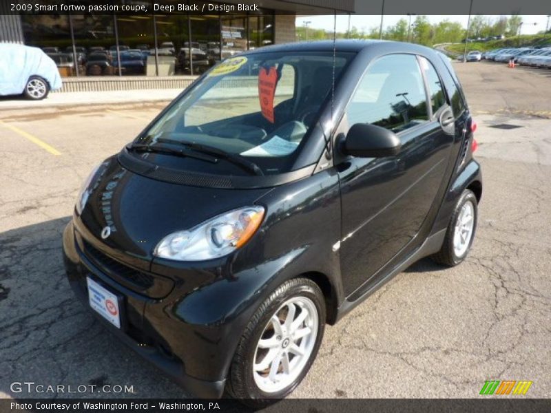 Front 3/4 View of 2009 fortwo passion coupe