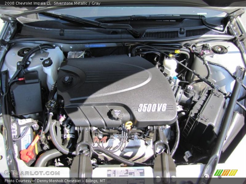 Silverstone Metallic / Gray 2008 Chevrolet Impala LS