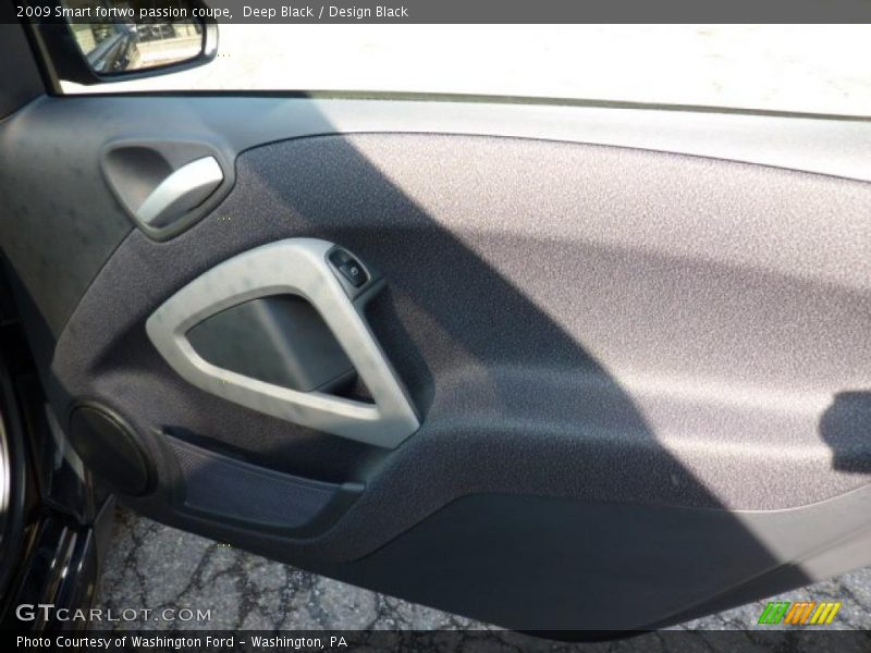 Deep Black / Design Black 2009 Smart fortwo passion coupe
