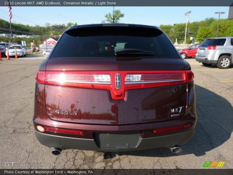 Cinnamon Metallic / Light Stone 2010 Lincoln MKT AWD EcoBoost