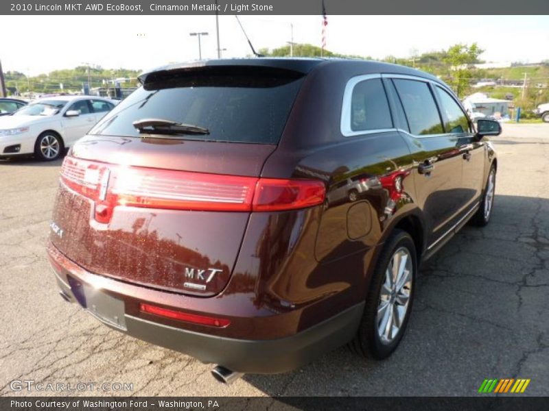 Cinnamon Metallic / Light Stone 2010 Lincoln MKT AWD EcoBoost