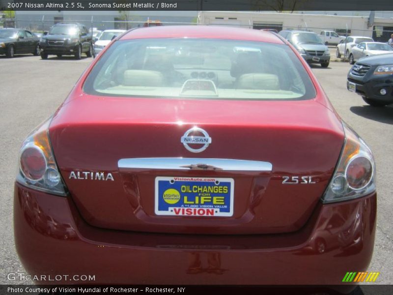 Sonoma Sunset Metallic / Blond 2007 Nissan Altima 2.5 SL