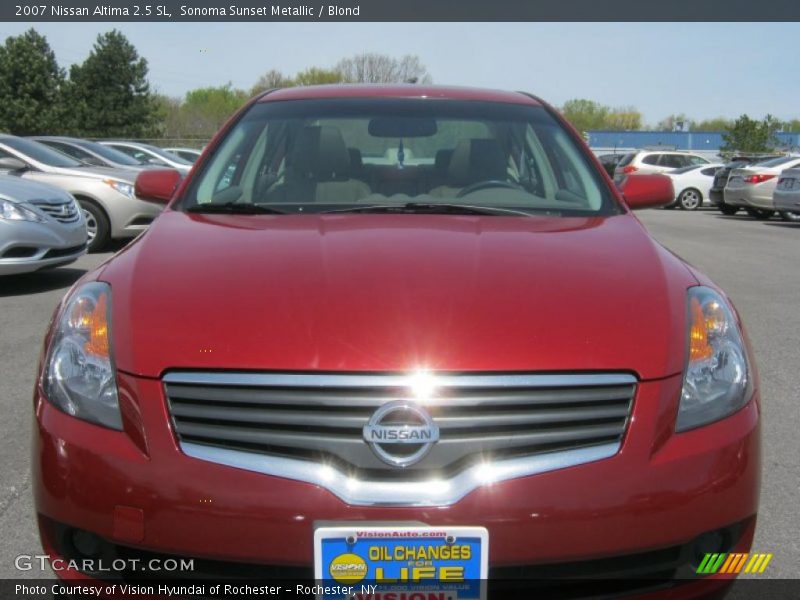 Sonoma Sunset Metallic / Blond 2007 Nissan Altima 2.5 SL