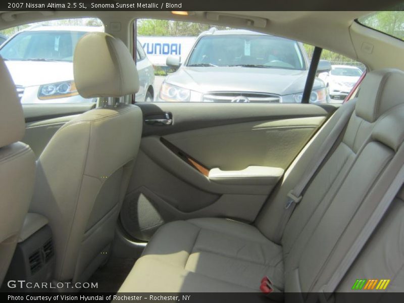 Sonoma Sunset Metallic / Blond 2007 Nissan Altima 2.5 SL