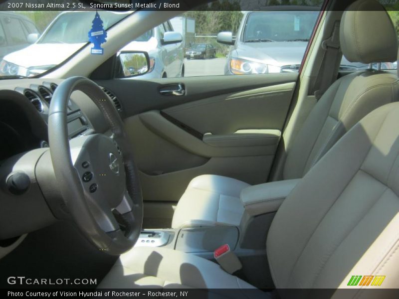 Sonoma Sunset Metallic / Blond 2007 Nissan Altima 2.5 SL