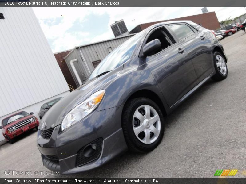 Magnetic Gray Metallic / Dark Charcoal 2010 Toyota Matrix 1.8