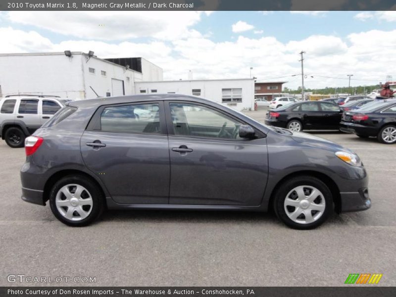 Magnetic Gray Metallic / Dark Charcoal 2010 Toyota Matrix 1.8