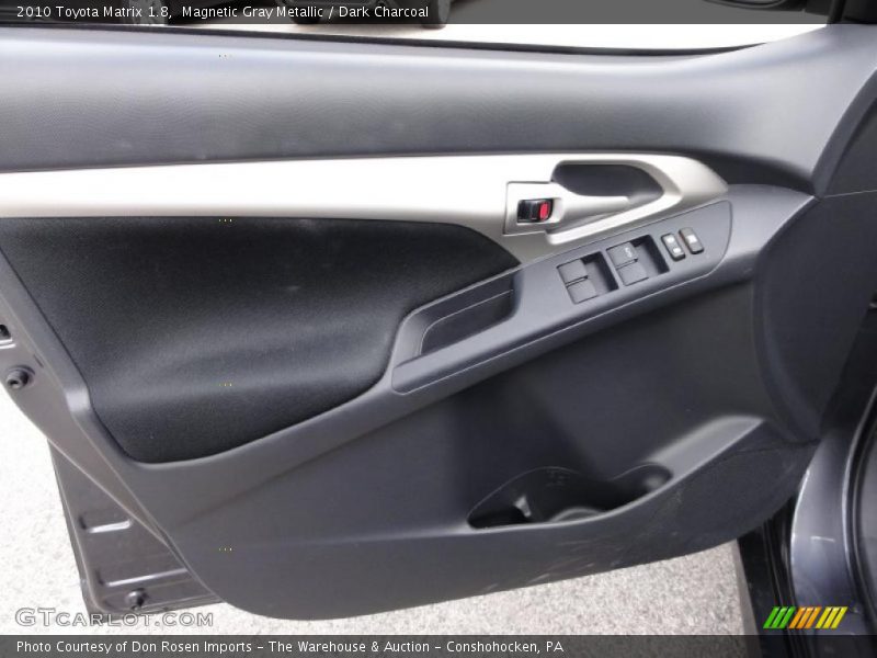 Magnetic Gray Metallic / Dark Charcoal 2010 Toyota Matrix 1.8