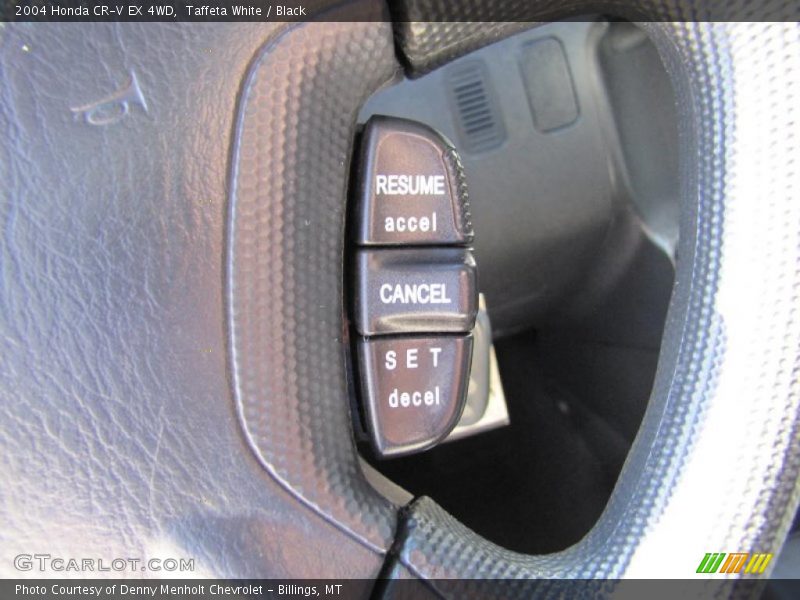 Controls of 2004 CR-V EX 4WD
