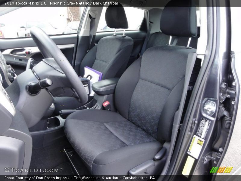 Magnetic Gray Metallic / Dark Charcoal 2010 Toyota Matrix 1.8