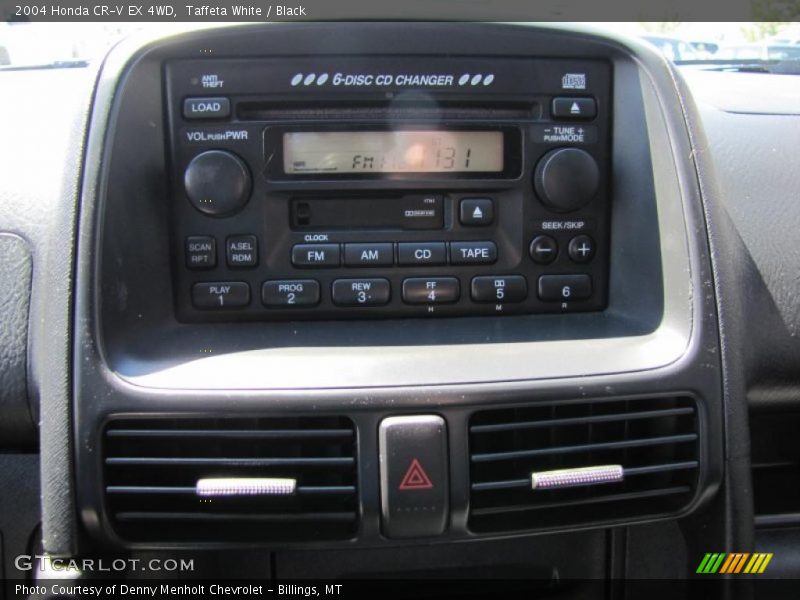 Taffeta White / Black 2004 Honda CR-V EX 4WD