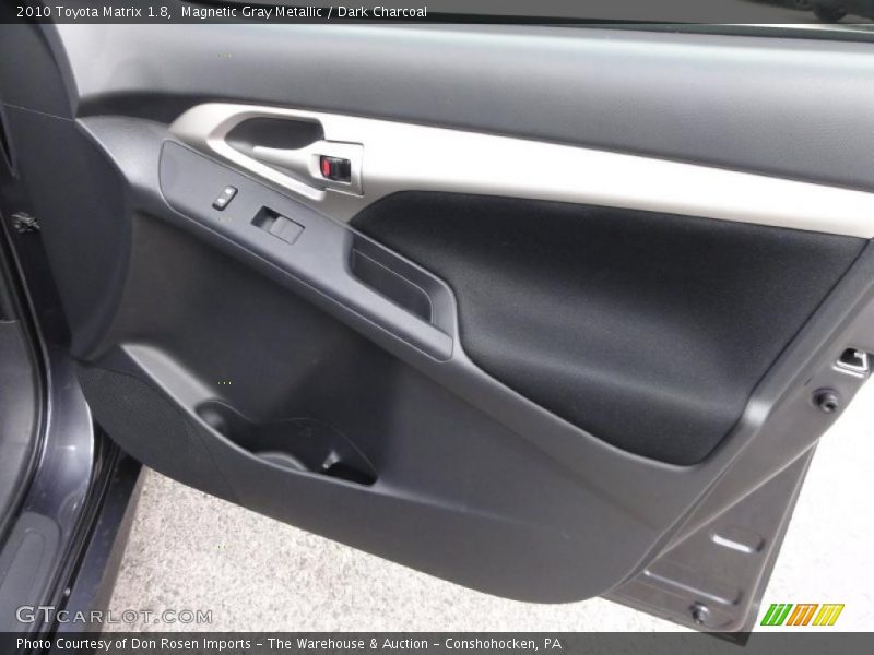 Magnetic Gray Metallic / Dark Charcoal 2010 Toyota Matrix 1.8