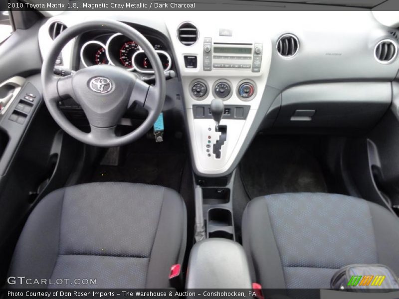 Magnetic Gray Metallic / Dark Charcoal 2010 Toyota Matrix 1.8