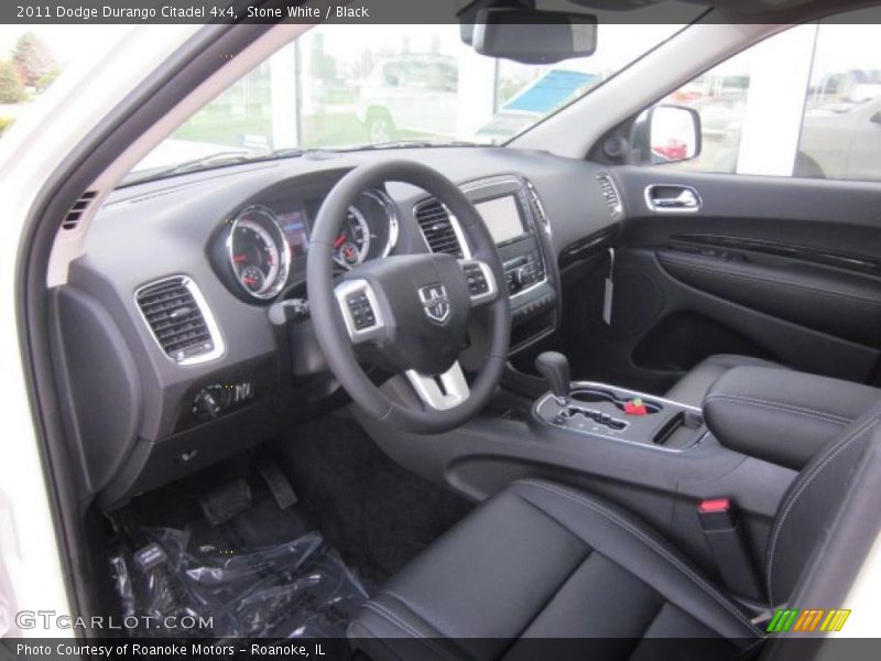  2011 Durango Citadel 4x4 Black Interior