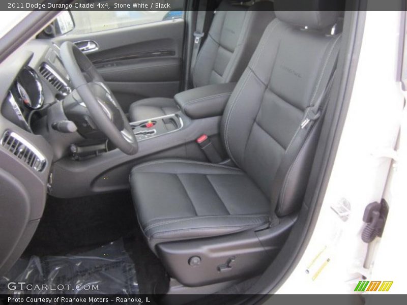  2011 Durango Citadel 4x4 Black Interior