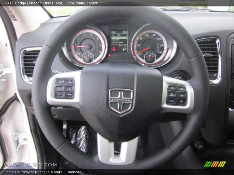  2011 Durango Citadel 4x4 Steering Wheel